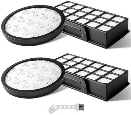 2 juegos de filtros de repuesto para Rowenta X-Trem Power Cyclonic/Silence Force Cyclonic Aspiradora RO6921EA RO6941EA RO6951EA RO6954EA RO6962EA RO6963EA RO7230EA RO7260EA, Recambios ZR006001