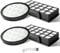 2 juegos de filtros de repuesto para Rowenta X-Trem Power Cyclonic/Silence Force Cyclonic Aspiradora RO6921EA RO6941EA RO6951EA RO6954EA RO6962EA RO6963EA RO7230EA RO7260EA, Recambios ZR006001