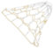 Abaodam Filet De Basket Panier De Basketball Portable avec Chaîne Filet De Remplacement pour Écoles Et Compétitions