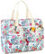 Borsa Da Spiaggia XXL, Beach Bag Grande con Scomparto per Scarpe Impermeabile a Prova di Sabbia, Weekender da Donna Pieghevole e Ultraleggera con Cerniera per Viaggi Vacanze Palestra (Conchiglia)