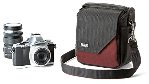 THINK TANK Mirrorless Mover 10 Umhängetasche, 75 cm, Schwarz-Rot (Deep Red)