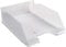 Exacompta 11523D 4er Pack Premium Briefablage Combo Maxi DIN A4. Ideale Briefkörbe für Ihre Organisation. Robuste und stapelbare Ablagekörbe kristall