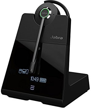 Jabra Engage 75 Convertible Casque Sans fil Crochets auriculaires Bureau/Centre d'appels Bluetooth Noir