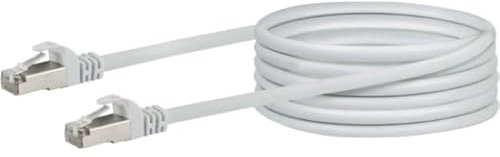 SCHWAIGER CAT6 Netzwerkkabel, S/FTP, 20m, weiß