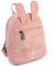 CHILDHOME, Kinderrucksack Baby, Schule, Vorschule, Kinderkrippe, Zwei Fächer, Lunchbag/Flaschen geeignet, Abnehmbare Sicherheitsschnalle, Wasserabweisend, My First Bag, Rosa und Kupfer