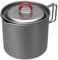 EVERNEW Unisex-Erwachsene Topf, Titan, 0.5 Quarts