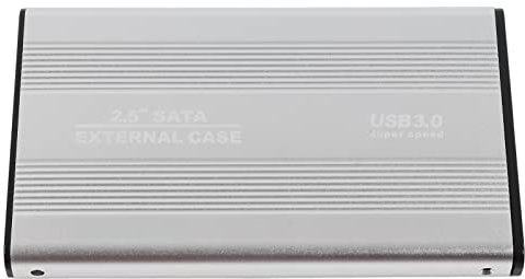 Boîtier de Disque Dur de 2,5 Pouces, Boîtier de Disque Dur Externe USB 3.0 5 Gbps, Utilisé pour Le Stockage de Données Externe, pour Ordinateurs Portables et Mac (Pas Un Disque Dur)