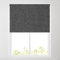 Barnes Blinds - *SALE* Ara Soft Touch Blackout Roller Blinds for Windows, Custom Cut to Size - Black Out Thermal Fabric Durable Fittings Easy Fit - Roller Blind (Charcoal 122cm)