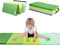PhysKcal 5-Panel Folding Gymnastics Tumbling Mat with Carrying Handles, Thick Foldable Exercise Mat &Tumbling Mat for Kids, Padding for MMA, Gymnastics, Activity Play and Home Gym