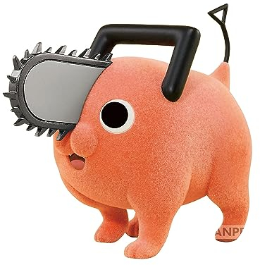 BANPRESTO Fluffy Puffy Little Pochita Figure (Ver.A) Chainsaw Man 7 cm BP88472 Multicolor