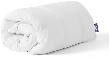 Clemens Winter Daunendecke 200x200 cm - Extra warme Bettdecke 100% EU Daunen - Winterdecke Made in Germany, ultimativer Schlafkomfort durch Wärmeregulierung - warme Winterbettdecke mit Öko-Tex Siegel