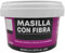 Tradineur - Masilla con fibra, retapado, reparación de grietas, fisuras en movimiento, albañilería, uso exterior, fabricado en España (250 g)