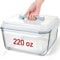 Large Glass Storage Containers with Lids, Big Marinade Food Containers for Rotisserie Chicken Meal Prep Turkey Watermelon Potluck, XL Extra Large Freezer Safe Storage Container Airtight 200oz/26cup