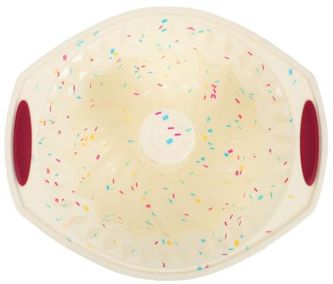 Cabilock Molde De Silicona Molde Bizcocho Antiadherente Profesional Para Hornear Savarin