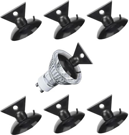 Fizzix 6PCS Light Bulb Changer Tool Set – Suction Cup Bulb Remover for Spotlight Bulbs, Easy Grip Extractor for Safe Replacement