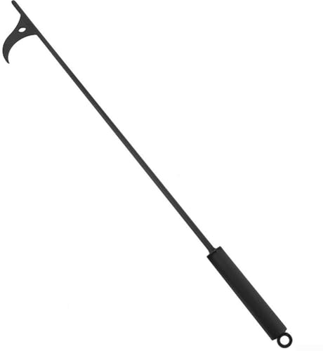 Kaminfeuerzange, 101,6 cm, Eisen, Holzofen, Werkzeug, Lagerfeuerzange, Schmiedeeisen, Ofen, Kamin, Schürhaken, Feuerzange
