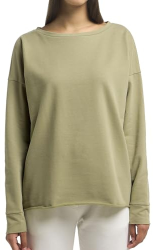 Elbsand Riane Damen Sweatshirt, Rundhalsausschnitt, leicht kastige Schnittform
