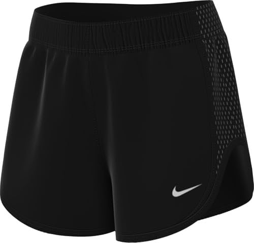 Nike Damen Tempo Dri-Fit Mr 3 Shorts, Black/Black/Black/Reflective S, S