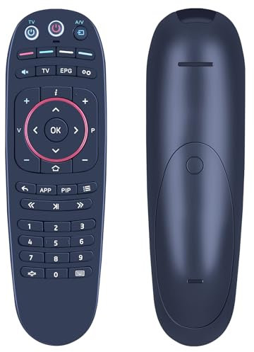 GOUYESHO Nue Ersatz Fernbedienung für für MAG 544w3, MAG 524W3, MAG 520, MAG 520w3, MAG 522w1, 250, 254, 256, MAG 410, 351/352, 255 257 270 275 322 324 349 351 352 420 254w1 254w2 256w1 256w2