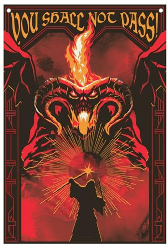 Der Herr der Ringe dekoratives Wandbanner