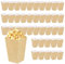 aghoer 40 bolsas de palomitas de maíz, cajas de cartón reutilizables para palomitas de maíz, para bodas, noches de cine o fiestas