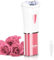 Epilierer Haarentfernung für Frauen - Epilierer Damen - Gesichts Epilierer Damen mit LED-Licht - Elektrischer Glide Epilierer - Frauen Kabellose Epilierer Lady Shaver Removal für Bikinizone, Achseln