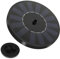 Toddmomy Pools Garten Hof Vogel Bad Solar Panel Wasserpumpe 3 Brunnen Verwenden