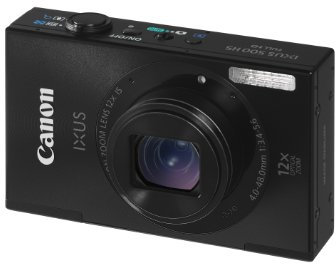 Canon IXUS 500 HS Black (Renewed)