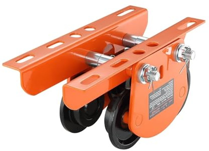 carrello da cucina, paranco elettrico, carrello manuale con trave di spinta a doppia ruota per sollevamento e spostamento efficienti in ambienti industriali e di officina
