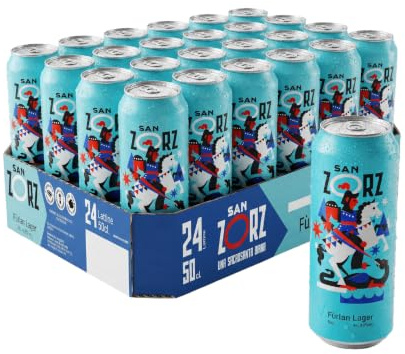 SAN ZORZ, Birra Furlan Lager, 24 Lattine da 50 cl