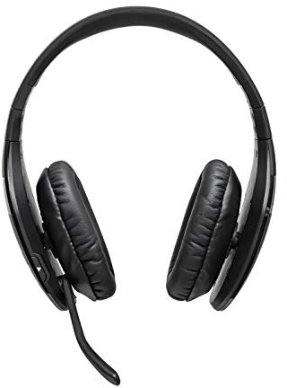 BlueParrott S450-XT Stereo Bluetooth Over-Ear Headset – 82 % Noise-Cancelling mit VoiceControl – Perfekt für unterwegs und in lärmintensiver Umgebung – Schwarz