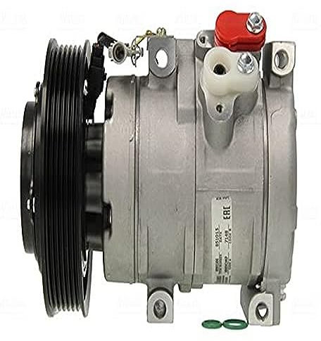 NISSENS 890166 A/C Kompressor für Klimaanlage Klimakompressor mit ID: 10S15L Kältemittel: R134a PAG 46 mit 140mm Riemenscheibe Rillen: 6