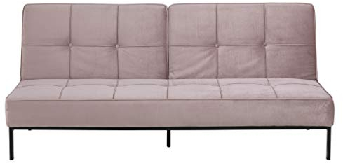 PKline Schlafsofa Per Gästebett Sofa Couch Bett Klappsofa Bettsofa rosa