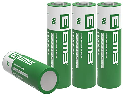 4 batterie al litio EEMB CR14505 CR AA 14505 CR-AA 3 V 1800 mAh non ricaricabili 3 Volt per termometro digitale/Wifi serbatoio dell'olio guage/telecamere di sicurezza