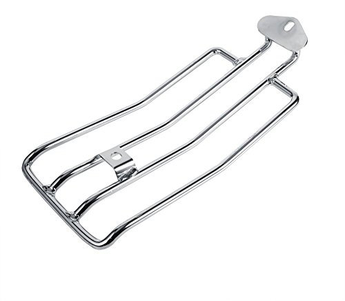 Porte-bagages Arrière de Moto, Etagère de Soutien de Support de Porte-bagages Arrière de Siège de Moto (argent) porte-bagages