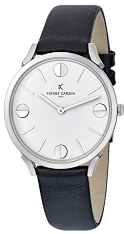 Pierre Cardin Unisex Analog Quarz Armbanduhr Pigalle Half Moon