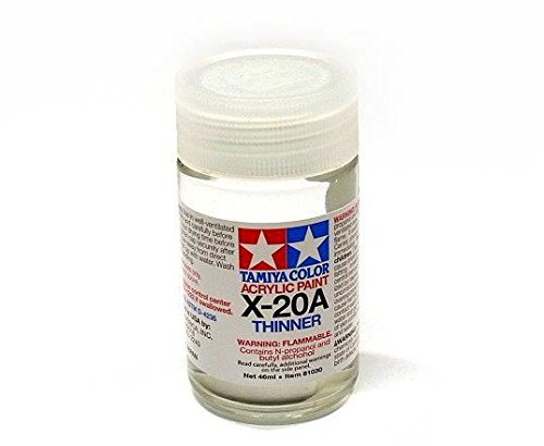 Tamiya Model Paints & Finishes Acrylic Paint X-20A Thinner Net 46 ml 81030
