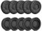 Palumma Frosch Leder-Ersatz-Ohrpolster kompatibel mit Jabra PRO 920 930 935 9450 9460 9465 9470 Headset Ohrpolster Reparaturteile (5 Paar)