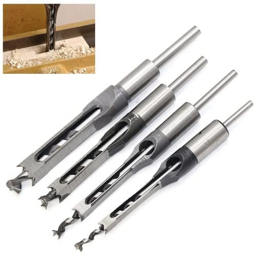 Wood Drill Set Space Hole Drill Compressor Drill Tools DIY Woodworking Tools Spiral Drill Kits (12 mm)
