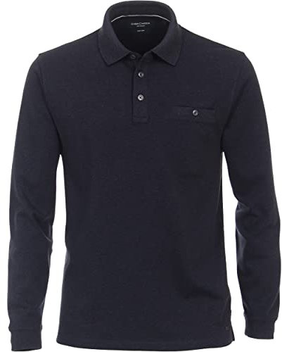 CASAMODA Polo-Shirts gestreift Dunkelblau XL