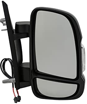 Johns, Spiegel passend für Citroen Jumper III RE schwarz el. klappbar 10-pol m. Blinker