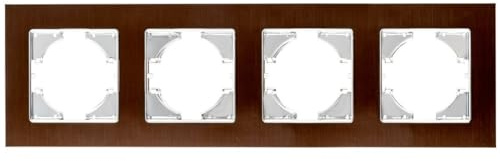 S-EMPOT.ALUMINIO Marron Marco 4ELEM.Hori