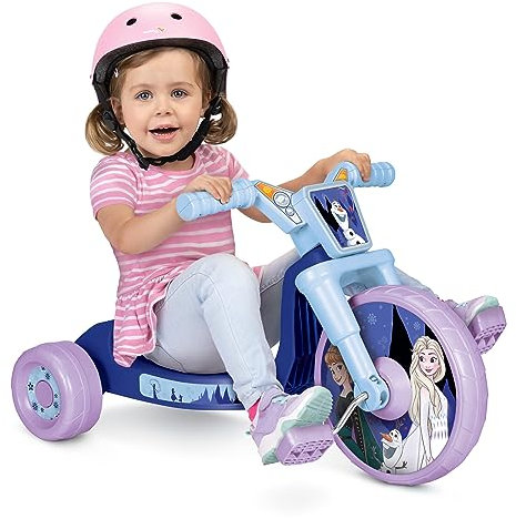 Disney Frozen 10 Fly Wheels Ride On Trike with Sound