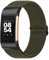 Oumida für Fitbit Charge 2 Armband für Damen Herren, Verstellbares Dehnbares Nylon Ersatz Armbänder NUR kompatibel mit Fitbit Charge 2 (Armeegrün)