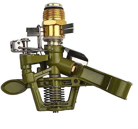 1,27 cm Messing Impact Sprinkler Schnelle Leistungsstarke Rotation Bewässerung Düse Garten Einstellbare Sprinkler Kopf Garten Sprinkler Ventil