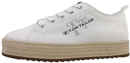 Tom Tailor 7490050003 Damenschuhe, Weiß, Größe 40, weiß, 40 EU