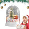 ROCKIA Schneekugeln – Tisch-Weihnachtsbaum, niedliche Weihnachtsdekoration, einzigartige Weihnachtsdekoration für Briefkasten, Zuhause, Schreibtisch