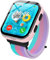 PTHTECHUS Montre Intelligente pour Enfants 4G, Montre téléphone avec Fonction d'appel, appels bidirectionnels, Appareil Photo, MP3, SOS, Carte d'apprentissage, Cadeau pour garçons Filles Rose