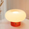 FANHAO Nachttischlampe Touch Dimmbar mit 3-Farben,4000mAh Kabellose Wiederaufladbare Pilzlampe für Schlafzimmer Wohnzimmer Nachttisch,Moderne Tischlampe Nachttischlampe für Home Decor & Geschenke