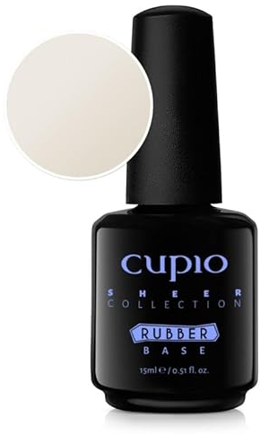 Rubber Base Sheer Collection - Coconut Milk 15ml Rubber Base, UV Gel, Shellack, Gelnägel, milchiges Gel, Milky Gel, Gel Nails, Soak Off